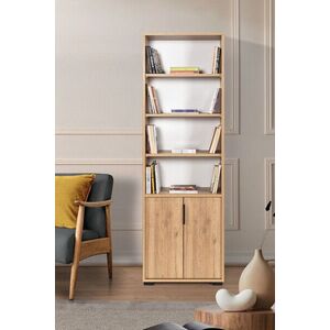 Imagine Corp biblioteca, Hanah Home, Evm 8105, 60x187x30 cm, PAL, Maro