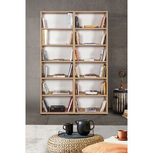 Imagine Corp biblioteca, Hanah Home, Evm 8222, 120x187x30 cm, PAL, Maro