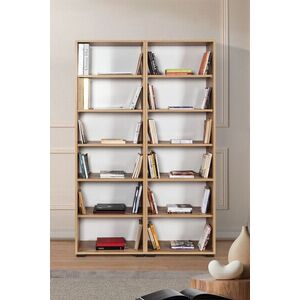 Imagine Corp biblioteca, Hanah Home, Evm 8225, 120x187x30 cm, PAL, Maro