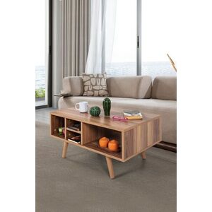 Imagine Masuta de cafea, Hanah Home, Sina 2027, 90x43x55 cm, PAL, Maro