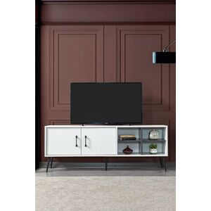 Imagine Comoda TV, Hanah Home, Şile 3612, 160x60x35 cm, PAL, Alb / Antracit
