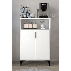 Imagine Dulap multifunctional, Hanah Home, Ada 1201, 72x114x36.5 cm, PAL, Alb