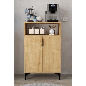 Imagine Dulap multifunctional, Hanah Home, Ada 1203, 72x114x36.5 cm, PAL, Maro
