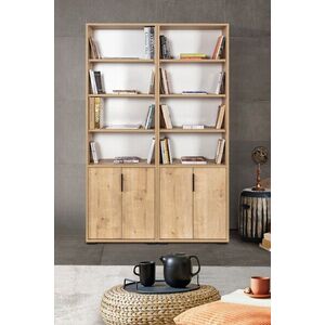 Imagine Corp biblioteca, Hanah Home, Evm 8202, 120x187x30 cm, PAL, Maro