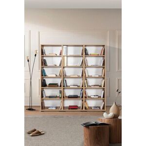 Imagine Corp biblioteca, Hanah Home, Evm 8325, 180x187x30 cm, PAL, Maro