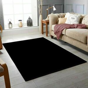 Imagine Covor, Wookece1258, 120x180 cm, Poliester, Negru