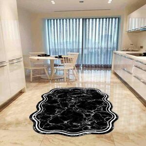 Imagine Covor, Wookece290, 160x230 cm, Poliester, Alb/Negru