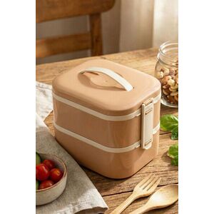 Imagine Cutie pentru pranz, Hermia, 721CBL1312, Inox, Izolat in vid, Roz