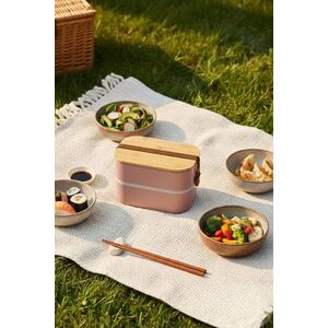 Imagine Cutie pentru pranz, Hermia, 721CBL1315, Inox, Dimensiuni: 14, 5 x 18, 5 x 12, 5 cm / 1000 ml, Roz