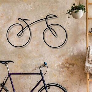 Imagine Decoratiune de perete, 5541, Metal, Dimensiune: 60 x 33 cm, Negru