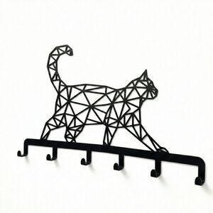 Imagine Decoratiune de perete, 3011, Metal, Dimensiune: 60 x 38 cm, Negru