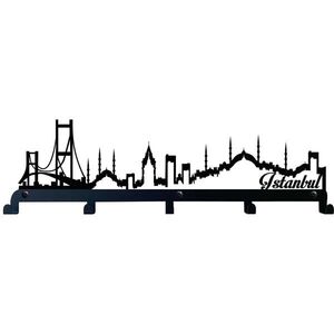Imagine Decoratiune de perete, 3001, Metal, Dimensiune: 60 x 24 cm, Negru