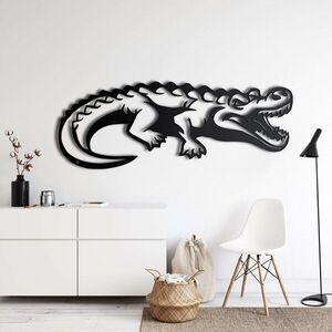 Imagine Decoratiune de perete, 5159, Metal, Dimensiune: 32 x 75 cm, Negru