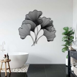 Imagine Decoratiune de perete, 5312, Metal, Dimensiuni: 75 x 73 cm, Negru