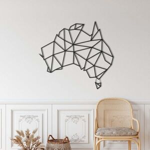 Imagine Decoratiune de perete, 5294, Metal, Dimensiuni: 75 x 58 cm, Negru