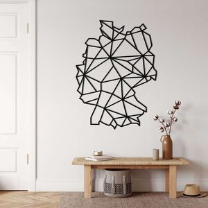 Imagine Decoratiune de perete, 5293, Metal, Dimensiuni: 55 x 75 cm, Negru