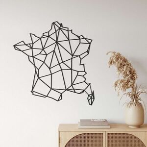 Imagine Decoratiune de perete, 5292, Metal, Dimensiuni: 72 x 74 cm, Negru