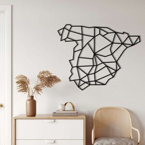 Imagine Decoratiune de perete, 5291, Metal, Dimensiune: 60 x 48 cm, Negru