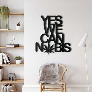 Imagine Decoratiune de perete, 5268, Metal, Dimensiuni: 67 x 75 cm, Negru
