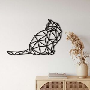 Imagine Decoratiune de perete, 5264, Metal, Dimensiune: 60 x 39 cm, Negru