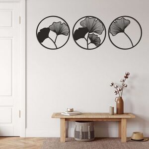 Imagine Decoratiune de perete, 5256, Metal, Dimensiune: 38 x 38 cm, Negru