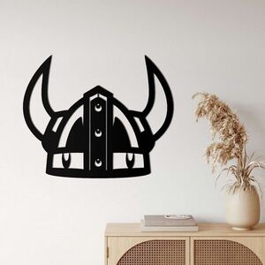 Imagine Decoratiune de perete, 5255, Metal, Dimensiune: 37 x 45 cm, Negru