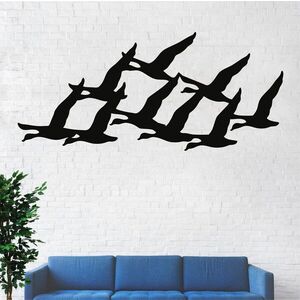 Imagine Decoratiune de perete, 5219, Metal, 90 x 40 cm, Negru