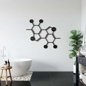 Imagine Decoratiune de perete, 5214, Metal, Dimensiune: 45 x 37 cm, Negru