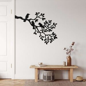 Imagine Decoratiune de perete, 5202, Metal, Dimensiune: 60 x 44 cm, Negru
