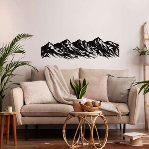 Imagine Decoratiune de perete, 5199, Metal, Dimensiune: 75 x 20 cm, Negru
