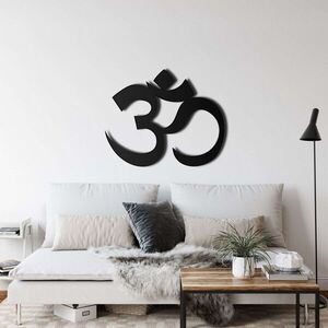 Imagine Decoratiune de perete, 5186, Metal, Dimensiune: 45 x 37 cm, Negru