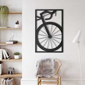 Imagine Decoratiune de perete, 5171, Metal, Dimensiune: 39 x 60 cm, Negru