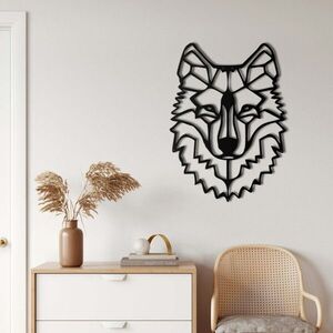 Imagine Decoratiune de perete, 5133, Metal, Dimensiuni: 43 x 61 cm, Negru