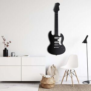 Imagine Decoratiune de perete, 5067, Metal, Dimensiune: 30 x 91 cm, Negru