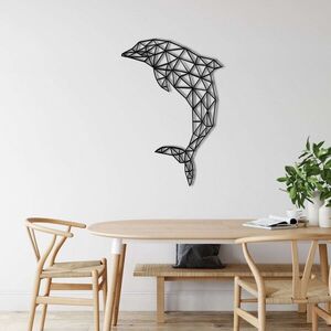 Imagine Decoratiune de perete, 5043, Metal, Dimensiune: 60 x 42 cm, Negru