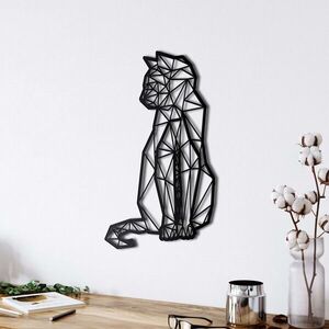 Imagine Decoratiune de perete, 5029, Metal, Dimensiuni: 31 x 46 cm, Negru
