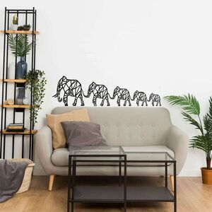 Imagine Decoratiune de perete, 5019, Metal, Dimensiune: 75 x 20 cm, Negru