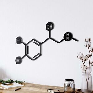 Imagine Decoratiune de perete, 5003, Metal, Dimensiune: 45 x 26 cm, Negru