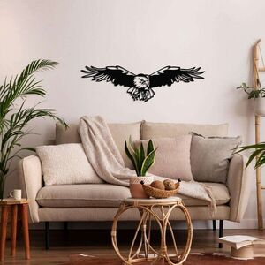 Imagine Decoratiune de perete, 5001, Metal, Dimensiune: 45 x 13 cm, Negru