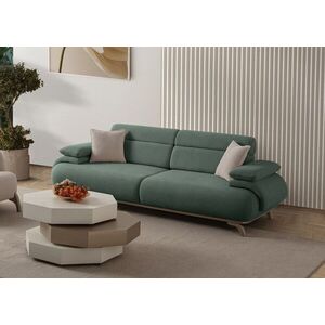Imagine Canapea 3 locuri, Atelier del Sofa, 752EST1138, Lemn de carpen/PAL melaminat, Verde