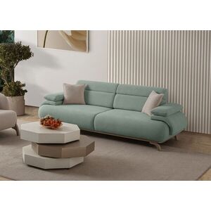 Imagine Canapea 3 locuri, Atelier del Sofa, 752EST1140, Lemn de carpen/PAL melaminat, Verde