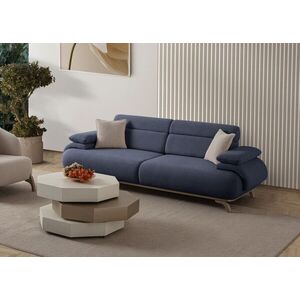 Imagine Canapea 3 locuri, Atelier del Sofa, 752EST1141, Lemn de carpen/PAL melaminat, Albastru navy
