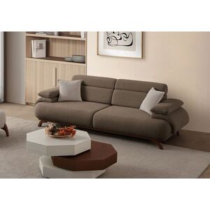 Imagine Canapea 3 locuri, Atelier del Sofa, 752EST1153, Lemn de carpen/PAL melaminat, Pământ