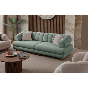 Imagine Canapea 3 locuri, Atelier del Sofa, 752EST1160, Lemn de carpen/PAL melaminat, Verde