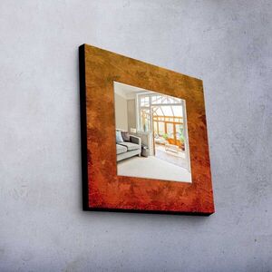 Imagine Oglinda decorativa, MA-086, LEMN DE PIN, Cadru din lemn de pin (grosime: 27 mm), Multicolor