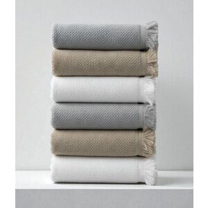 Imagine Set prosoape, L'essentiel Maison, Jelena, Bumbac, White / Beige / Grey