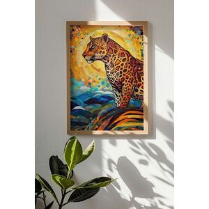 Imagine Tablou decorativ, Mscartmdl9, Lemn masiv, MDF, Multicolor