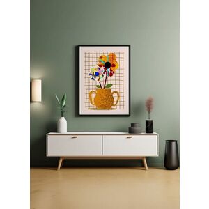 Imagine Tablou decorativ, Artnewclsyh1-3348, Lemn masiv, MDF, Multicolor