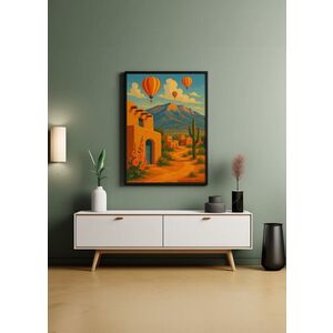 Imagine Tablou decorativ, Artnewclsyh100-5070, Lemn masiv, MDF, Multicolor