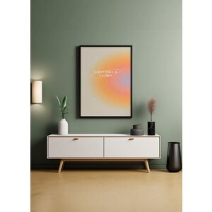 Imagine Tablou decorativ, Artnewclsyh4-5070, Lemn masiv, MDF, Multicolor
